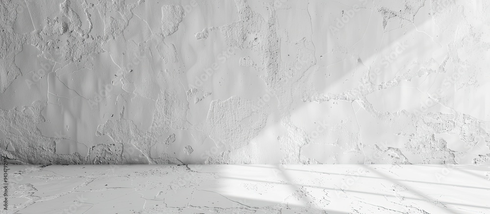 Fototapete an expansive rough white cement background with a neat appearance ideal for an empty abstract backdr
