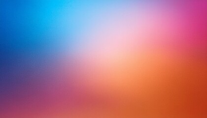 blue pink orange empty space grainy noise grungy texture color gradient rough abstract background shine bright light and glow template
