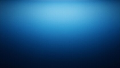 Fototapeta premium blue grainy gradient background noise texture blurred dark light header backdrop poster banner design