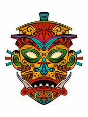 Diverse Cultural Mask Art