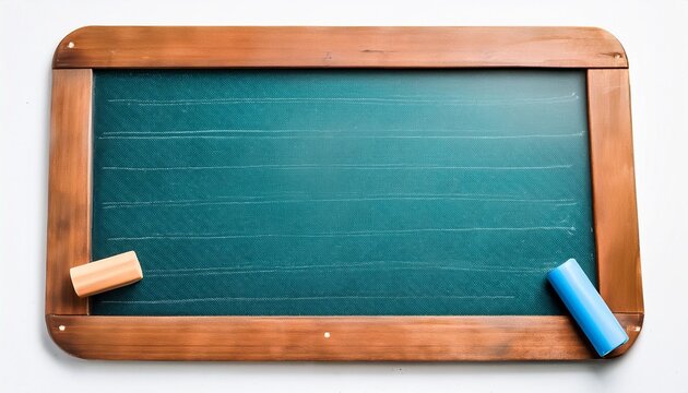 parts of speech in english grammar wood framed blackboard with two turqoise magnets in corner textured background with chalk writing
