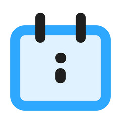 Date Info Vector Icon
