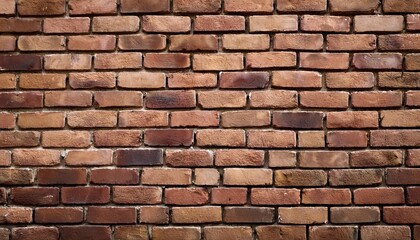 Obraz premium old brown brick wall background texture