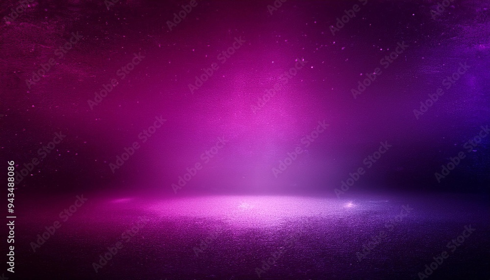 Wall mural dark purple pink empty space grainy noise grungy texture color gradient rough abstract background sh