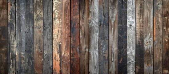Background of weathered wooden planks with copy space image