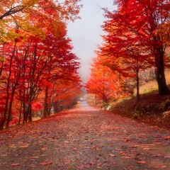 Fototapeta premium Autumn, Autumn leaves