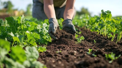 Fototapeta premium freshly picked organic fruits arranged in a rustic wooden crate, showing their vibrant colors and natural textures