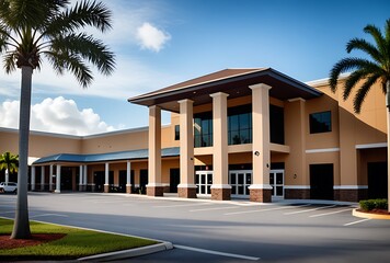 humane society tampa bay main building parking lot entrance