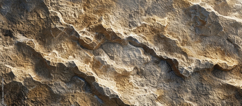 Leinwandbilder background design with a textured sandstone pattern ideal for a copy space image