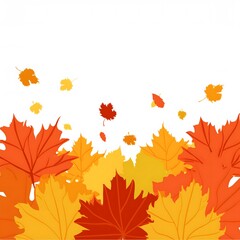 Fototapeta premium autumn, leaf, fall vector illustration