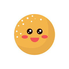 World smile day, vector cartoon illustration