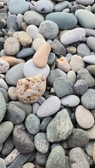 stones on the beach