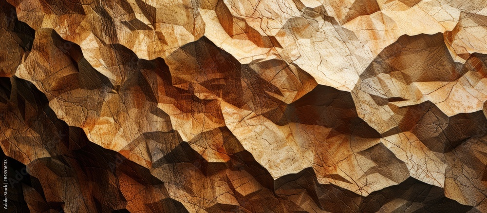 Poster Background design with a textured sandstone pattern ideal for a copy space image