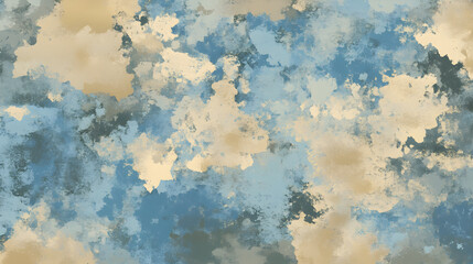 Obraz premium Sky blue and khaki background features a textured, abstract design with a blend of soft colors creating a warm and inviting atmosphere