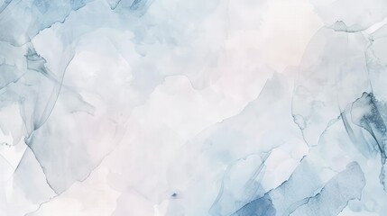 Abstract blue ink art
