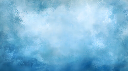 Textured sky blue wall with a faded effect creating a calming and serene background perfect for creative projects