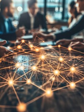 Professional Collaboration Meeting with Technology Theme
