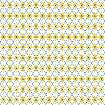 fence with yellow background