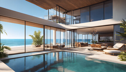 luxury swimming pool