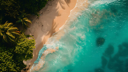beach and sea