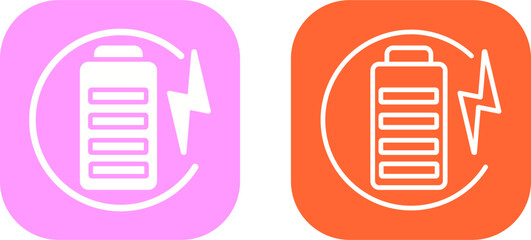 Charge Battery Vector Icon