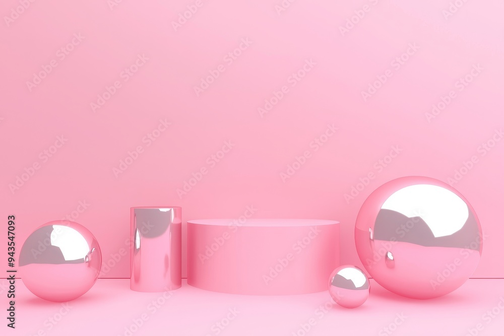 Poster abstract display podium platform for advertising and product presentation. clean minimal scene backd