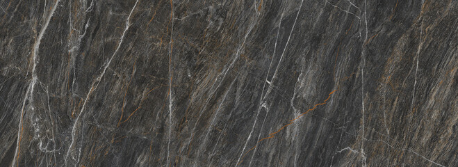 Textured of the black marble background. Gold and white patterned natural of dark gray marble texture. black Pietra Italian marbel texture background. Black marble gold pattern luxury. dark grey.
