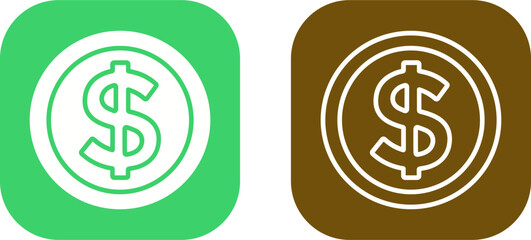 Dollar Symbol Vector Icon