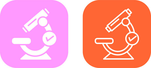 Microscope Vector Icon