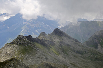 The view from Zitterauer Tisch mountain, Bad Gastein, Austria