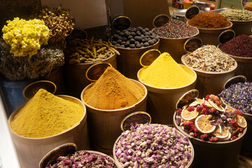 The Egyptian Market in Istanbul, Turkey.