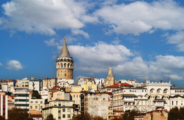 Sightseeing at a Bosporus Cruise, Istanbul, Turkey.