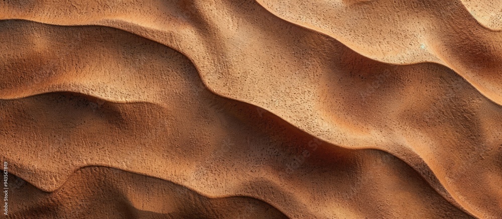 Leinwandbilder brown sand with a textured appearance creates an abstract background suitable for a copy space image