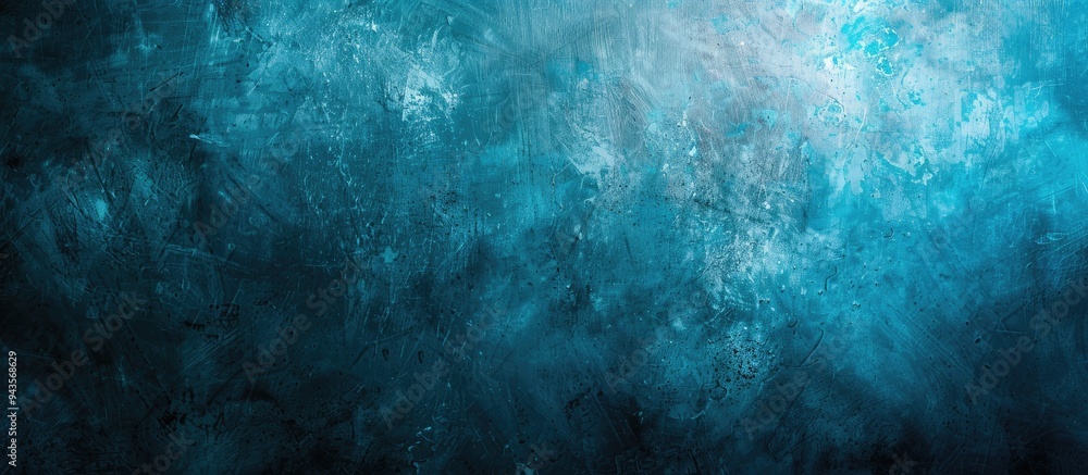Aufkleber blue grunge background with a subtly blurred center perfect for a copy space image
