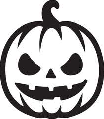 Halloween Pumpkin Silhouette