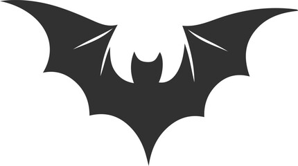 Bat Silhouette Icon.