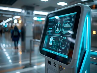 Biometric Health Screening Kiosk Providing Quick Data Driven Assessments in a Public Space