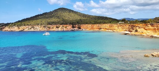 view of the sea and mountains