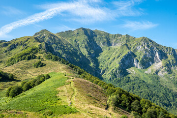 Remote Mountain View with Clear Skies