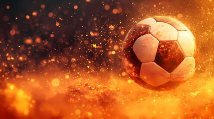 Fototapeta premium Abstract football illustration