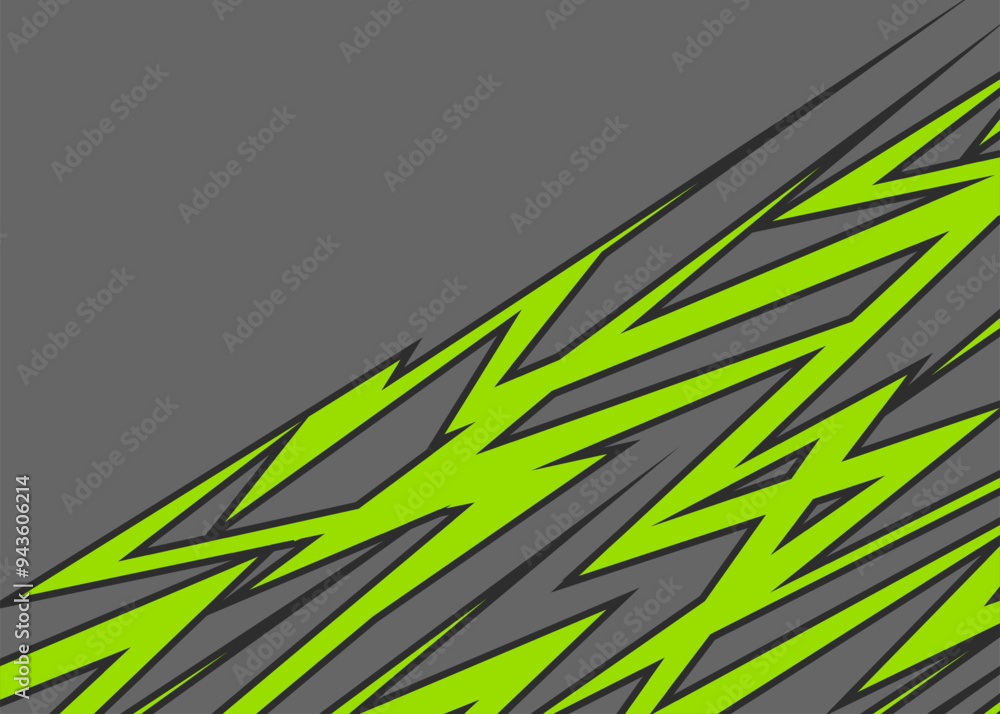 Poster abstract background with geometric spike line pattern and with some copy space area