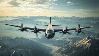 Stunning 3d render of military aircraft showcasing advanced design and aerodynamics