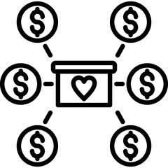 Crowdfunding Icon