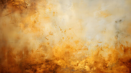 Obraz premium Golden Texture Background with Abstract Hues and Rustic Scratches