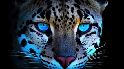 Obraz premium stunning bright animal eyes