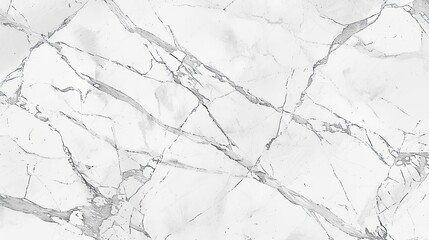 Obraz premium Elegant white marble texture featuring fine gray veins, Perfect for digital projects, websites, and print materials High-quality, isolated with ample copy space