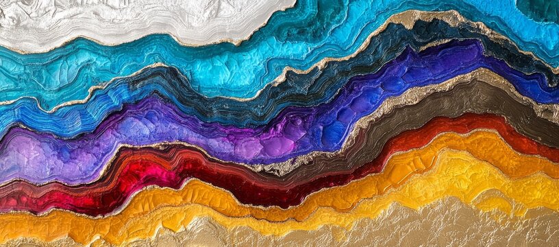 View of coal mine from the air in an extractive industry banner.