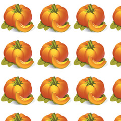 A delightful pumpkin pattern bringing the warmth of autumn and the harvest season to life. Perfect for seasonal designs, home decor, and more.