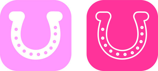 Horse Shoe Vector Icon