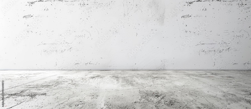 Leinwandbilder an expansive rough white cement background with a neat appearance ideal for an empty abstract backdr
